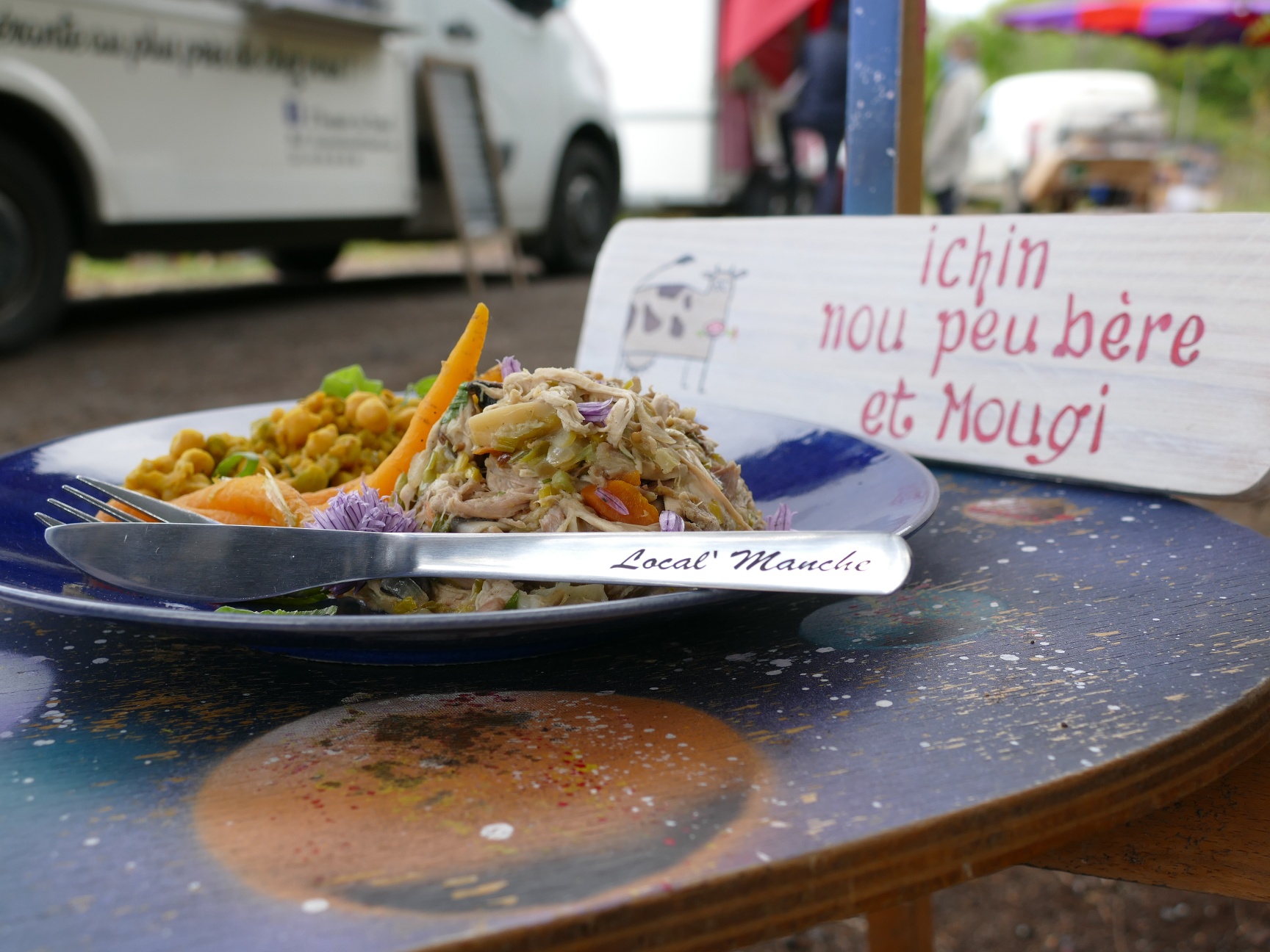 Poule au pot à l'indienne